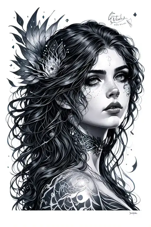 Sarah j maas universe tattoo design idea