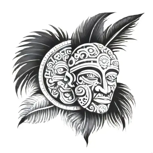 taino dominican Republic tattoo design idea