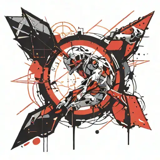 neon genesis evangelion tattoo design idea