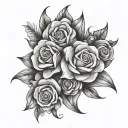 ABCD tattoo design idea