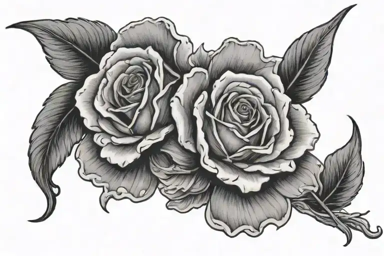 dad passed away tattoo design idea