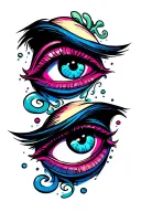 Eye Boogie tattoo design idea