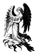 Angel Number tattoo design idea