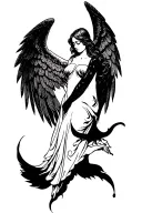Angel Number tattoo design idea