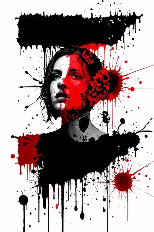 Romanian culture weaving elements tattoo design idea