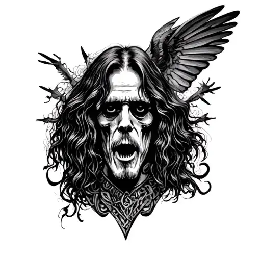 Black Sabbath tattoo design idea
