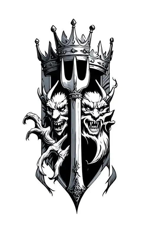 48+ 3 Point Crown Tattoo Ideas in 2026 - BlackInk AI