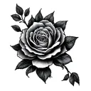 Nipple tattoo design idea