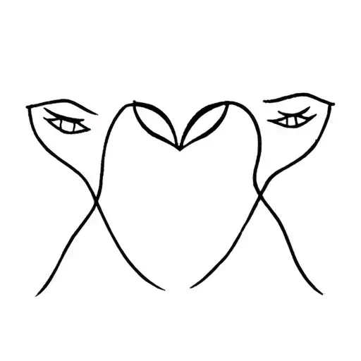 symbolic friendship tattoo design idea