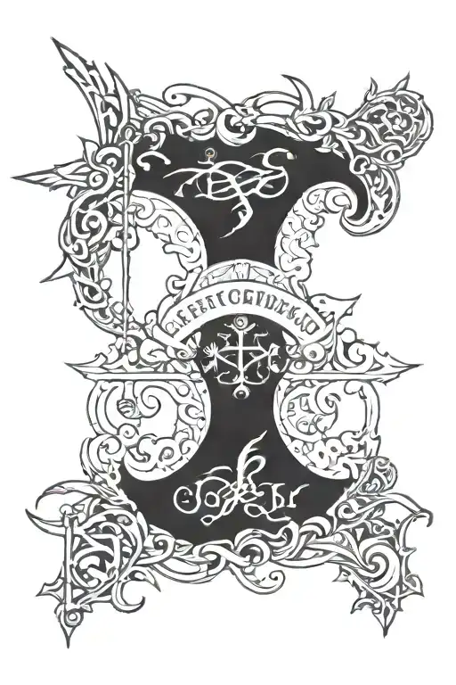 Chronicles 16:11 tattoo design idea