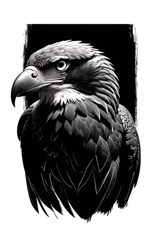 Eagle tattoo design idea