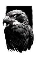 Eagle tattoo design idea