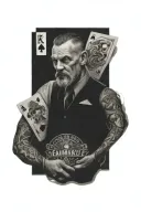 lifes a gamble tattoo design idea