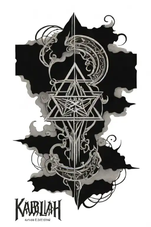 Kabbalah tattoo design idea