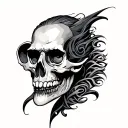 Morse tattoo design idea