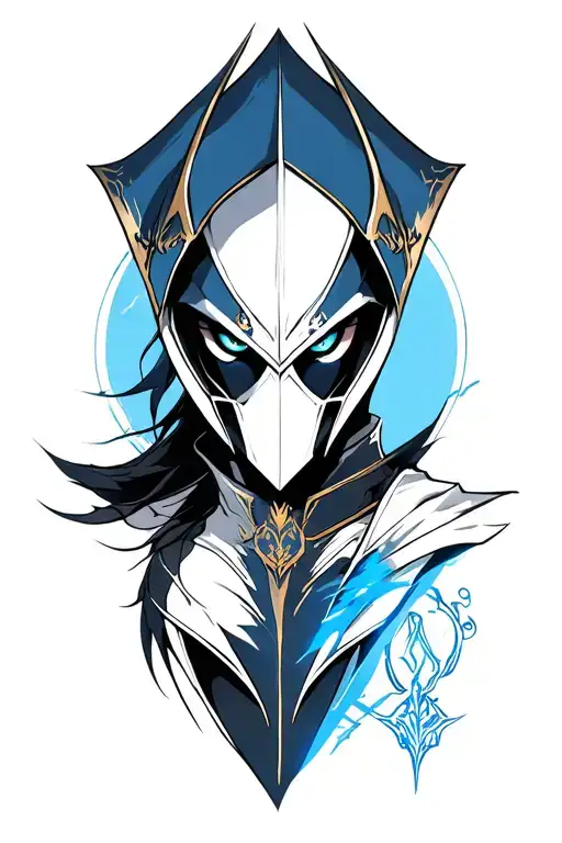 phantom assassin dota 2 hero tattoo design idea