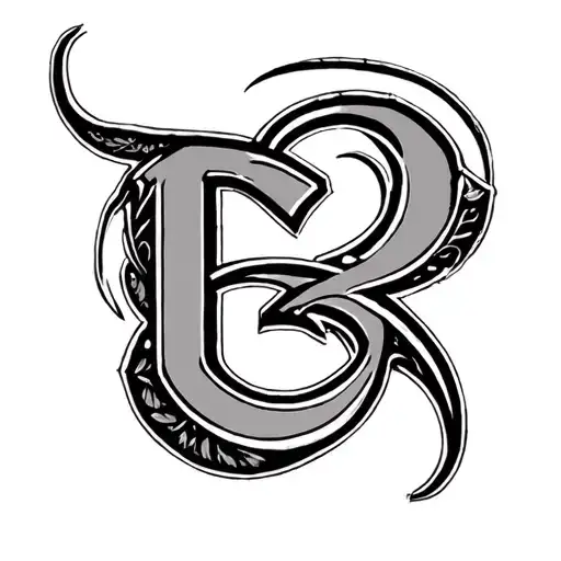 Two Word Ambigram Generator tattoo design idea