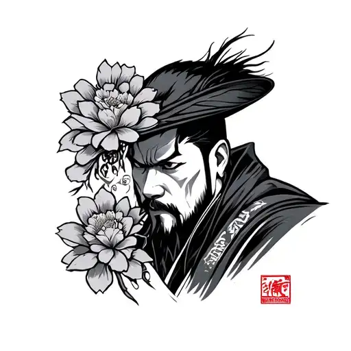 Japanese Yakuza tattoo design idea