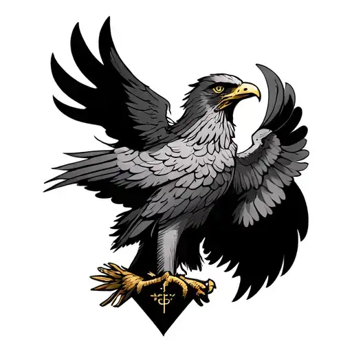 Cruz de Santiago de Compostela, Aguila Polaca Escoh, Triqueta Celta tattoo design idea