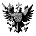 Cruz de Santiago de Compostela, Aguila Polaca Escoh, Triqueta Celta tattoo design idea