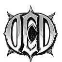 the letters OCD  tattoo design idea