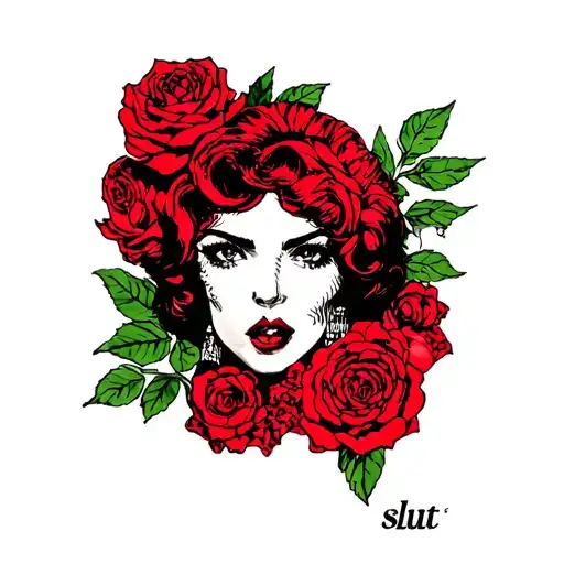 slut BBC only tattoo design idea