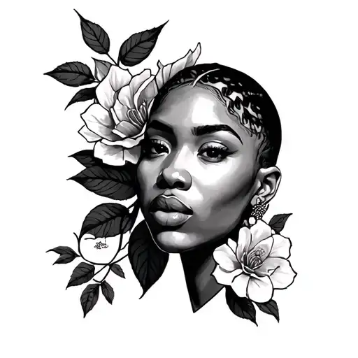 Black Owned tattoo design idea