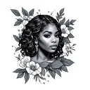 Black Owned tattoo design idea