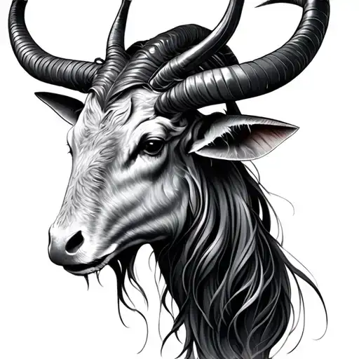 Taurus And Capricorn Combined tattoo design idea
