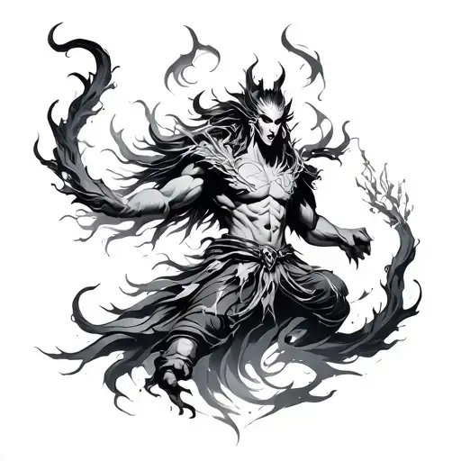 Susanoo tattoo design idea