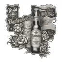 Texas, budweiser, 2007, lbk tattoo design idea