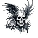 Arcane tattoo design idea