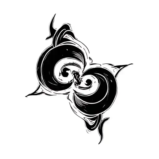 Boredom symbol tattoo design idea