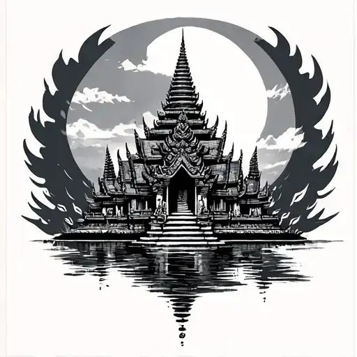 cambodia tattoo design idea