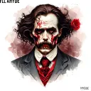 Jekyll and Hyde tattoo design idea