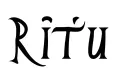 "Ritu" tattoo design idea