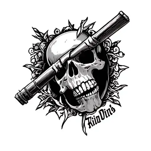 kill and die trying tattoo design idea