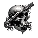 kill and die trying tattoo design idea