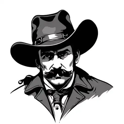 Doc Holliday tattoo design idea