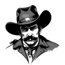 Doc Holliday tattoo design idea