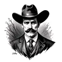 Doc Holliday tattoo design idea