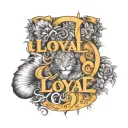 loyal love tattoo design idea