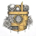 loyal love tattoo design idea