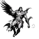 The Pantheon is full of heroes tattoo design idea