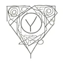 humbleness y braveness tattoo design idea