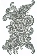 Henna tattoo design idea