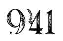 "9941" tattoo design idea