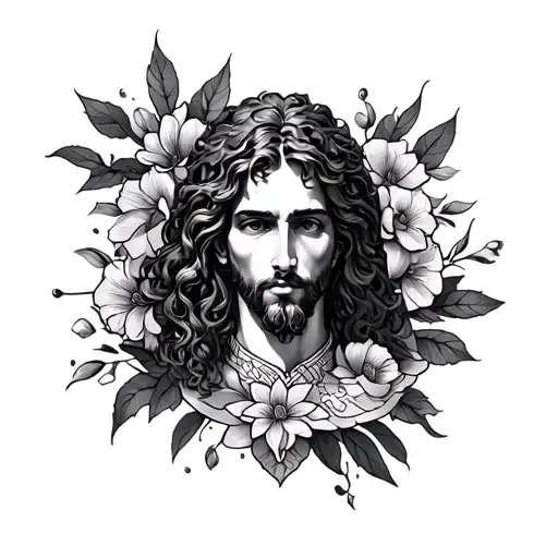 GOD FIRST tattoo design idea