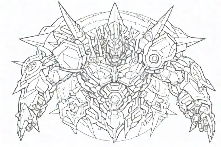 Gurren Lagann tattoo design idea