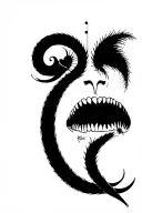 Beetlejuice tattoo design idea